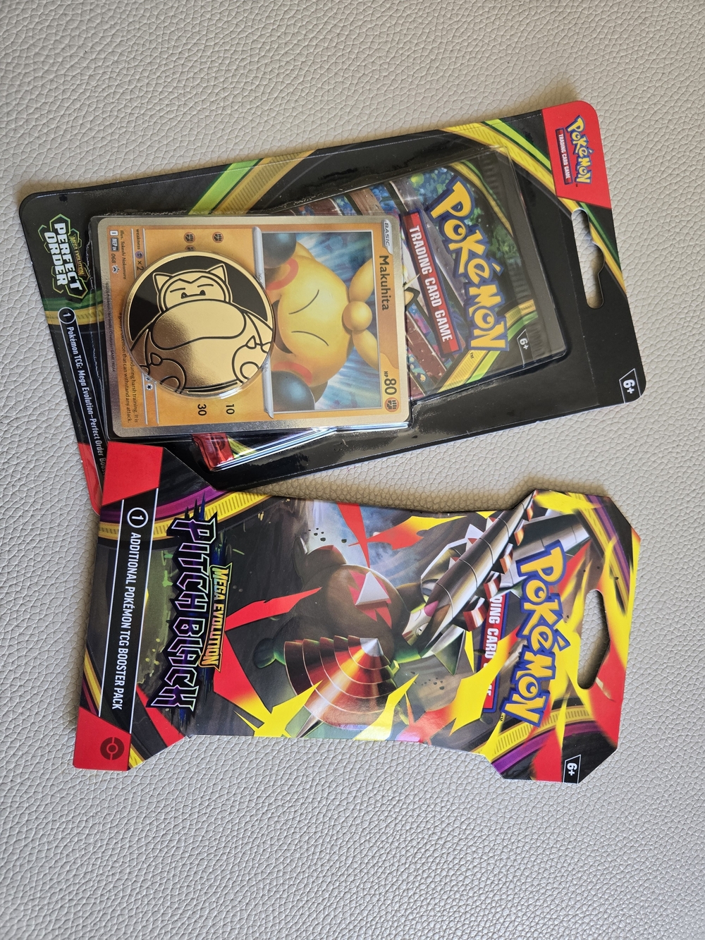 Pokemon Mega Evolution Pitch Black & Perfect Order Makuhita